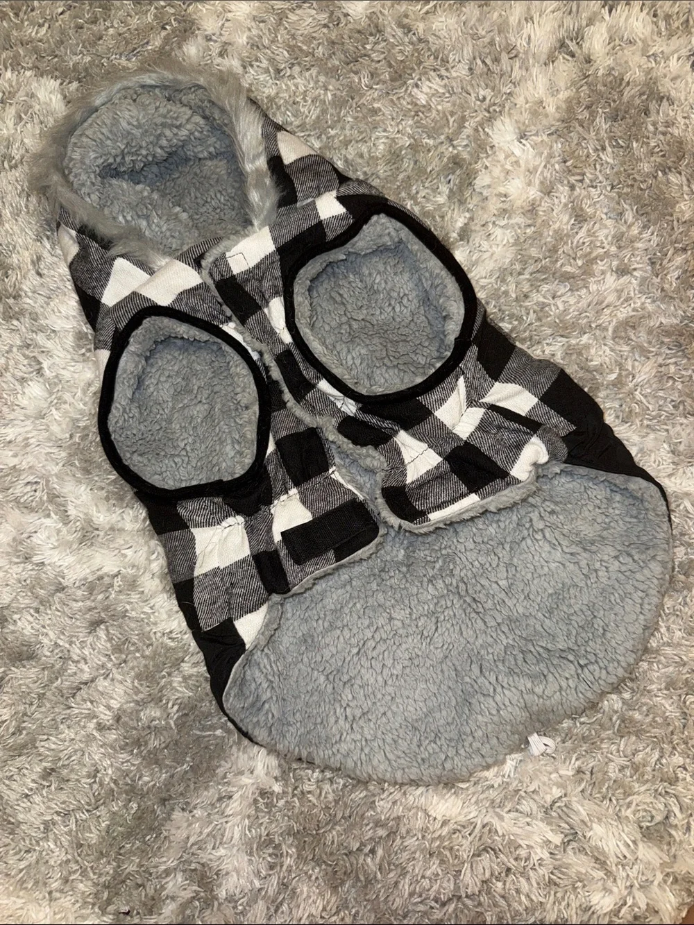 Medium Dog Hoodie Fleece Jacket